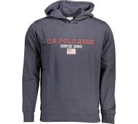 US Polo Contraste Hoodie avec logo bleu : Taille - XL Taille : XL