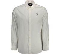 US POLO SHIRT manches longues HOMME BLANC : Couleur - Blanc, Taille - 2XL Taille : 2XL Couleur : Blanc