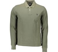 US POLO SHIRT manches longues HOMME VERT : Couleur - Vert, Taille - 2XL Taille : 2XL Couleur : Vert