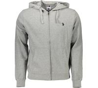 US POLO SWEATSHIRT AVEC FERMETURE A ZIP HOMME GRIS : Couleur - Gris, Taille - 2XL Taille : 2XL Couleur : Gris