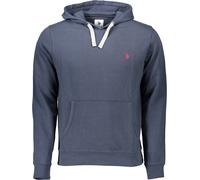 US POLO SWEATSHIRT HOMME BLEU AVEC FERMETURE A ZIP : Couleur - Bleu, Taille - 2XL Taille : 2XL Couleur : Bleu