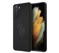 US Polo USHCS21MSHLRTBK Étui en silicone pour Samsung Galaxy S21