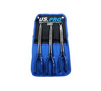 US Pro 3 pièces double articulé Pince à long bec rond 8 mm - 22 mm 2058