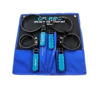 US PRO 3099 Lot de 4 clés à Sangle pivotantes pour Filtre à Huile