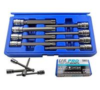 US Pro 8 pièces 3/20,3 cm DR 110 mm de long de douille Torx T25 - T60 B3303