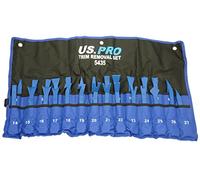 US Pro B5435 Lot de 27 outils de démontage de garniture en plastique et grattoirs en nylon