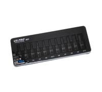 US PRO INDUSTRIAL Lot de 11 douilles hexagonales 3/8" DR Impact H2 à H10 S2 en acier 3931