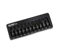 US PRO INDUSTRIAL Lot de 11 douilles Torx Torx 3/8" T10 - T60 3933