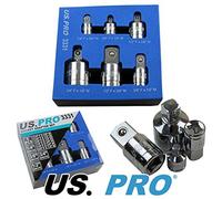 US pro Lot de 6 adaptateurs Piezas Enchufe 0,6 cm, 1 cm, 1,3 cm et 1,9 cm B331