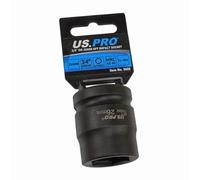 US PRO Outils 26 mm 3/4" DR Douille à choc 6 pans 3698