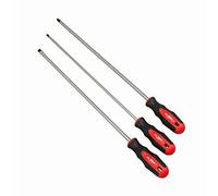 US PRO Tools 1527 Lot de 3 tournevis extra longs Pozi cruciformes 500 mm