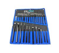 US PRO Tools 2232 Lot de 28 poinçons et burins