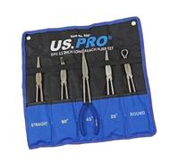 US PRO Tools Lot de 5 pinces à bec long 275 mm