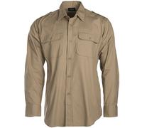US Shirt de Champ Ripstop Manches Longues XS-3XL Chemise Safari Army Armeehemd