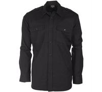 Mil-Tec Chemise Ripstop Field manches longues 3XL noir