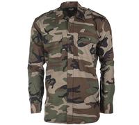 Miltec Chemise à manches longues Ripstop Woodland 904 – multicolore – Taille L