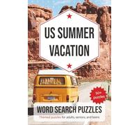 US Summer Vacation Word Search Book: Themed Word Searches with Easy to Read Print about US Summer Vacations, Holidays, Travel, Traditions and more | ... for relaxing on vacation, gifts and free time