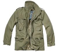 US Veste De Combat M65 avec Doublure Olive S-5XL Army Extérieur Parka Vert