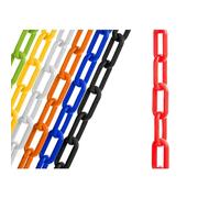 US Weight Security Chain with Plastic Chain Links Enhanced with SunShield UV-Resistant Technology, Made in the USA