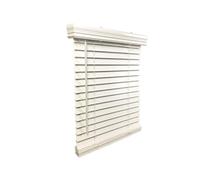 US Window And Floor Stores sans Fil à Montage extérieur, Imitation Bois, 61 x 183 cm (l x H), Blanc