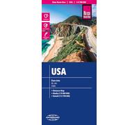 Verlagsgruppe Reise Know-How – Carte routière USA – Échelle 1:4.700.000