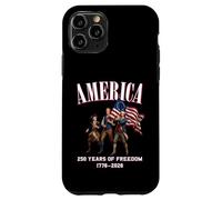 USA 250 Ans de liberté en Amérique Esprit 1776-2026 Coque pour iPhone 11 Pro