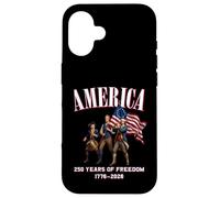 USA 250 Ans de liberté en Amérique Esprit 1776-2026 Coque pour iPhone 16