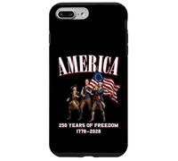 USA 250 Ans de liberté en Amérique Esprit 1776-2026 Coque pour iPhone 7 Plus/8 Plus