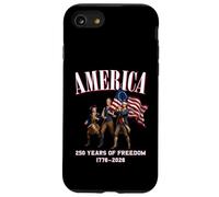 USA 250 Ans de liberté en Amérique Esprit 1776-2026 Coque pour iPhone SE (2020) / 7/8