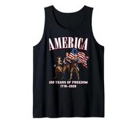 USA 250 Ans de liberté en Amérique Esprit 1776-2026 Débardeur