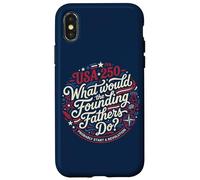 USA 250 Founding Fathers Revolution Patriot Coque pour iPhone X/XS