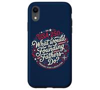 USA 250 Founding Fathers Revolution Patriot Coque pour iPhone XR