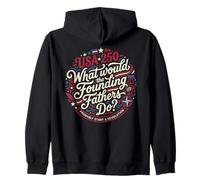 USA 250 Founding Fathers Revolution Patriot Sweat à Capuche