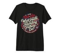 USA 250 Founding Fathers Revolution Patriot T-Shirt Haut de Gamme