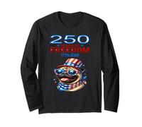 USA 250e Anniversaire célèbre Un Carlin Patriotique Cool Manche Longue