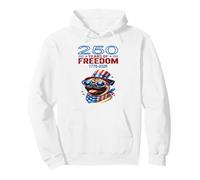 USA 250e Anniversaire célèbre Un Carlin Patriotique Cool Sweat à Capuche