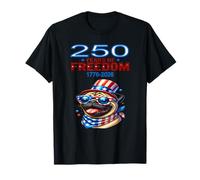 USA 250e Anniversaire célèbre Un Carlin Patriotique Cool T-Shirt