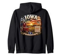 USA 250e Anniversaire Iowa Pride Sweat à Capuche