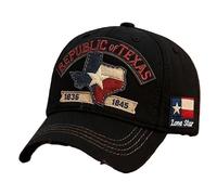 USA 250th Anniversary Commémorative Hat - Casquette de baseball patriotique réglable American Heritage Bleu cyan
