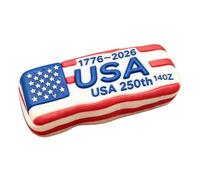 USA 250th Squeeze Toy - Slow Rising Patriotic Stress Ball for Independence Day | Commemorative Red White & Blue Fidget Toy for Kids & Adults, Stress Relief & Party Favors