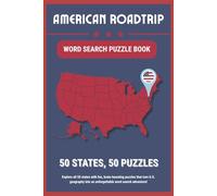 USA: 50 States Word Search: A 50 Puzzle Journey Across America | Explore Cities, Landmarks and Local Favorites | Fun and Education for All Ages | 6x9, 100 pages