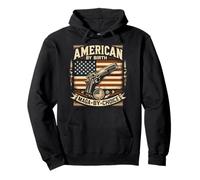 USA American By Birth MAGA By Choice Vote Pro Gun Sweat à Capuche