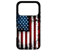 USA American Distressed Flag Illustration Graphic Designs Coque pour iPhone 17 Pro
