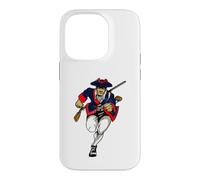 USA American Patriot Minuteman Militia Constitution Freedoms Coque pour iPhone 14 Pro