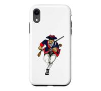 USA American Patriot Minuteman Militia Constitution Freedoms Coque pour iPhone XR