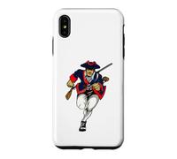 USA American Patriot Minuteman Militia Constitution Freedoms Coque pour iPhone XS Max