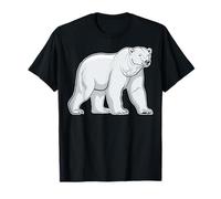 USA Amérique - Animaux - Ours Polaire T-Shirt