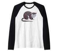USA Amérique - Animaux - Virginia Opossum Manche Raglan