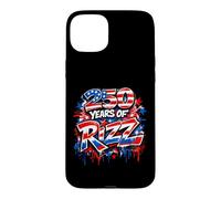 USA Anniversary 250 Years of Rizz 250th America 4th Juillet Coque pour iPhone 15 Plus