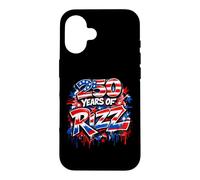 USA Anniversary 250 Years of Rizz 250th America 4th Juillet Coque pour iPhone 16